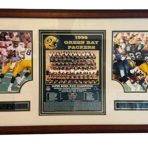 Green Bay Packers 1996 Super Bowl Champions Framed Print